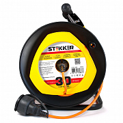 Удлинитель на пластиковой катушке Stekker Standart STD02-11-30 39635