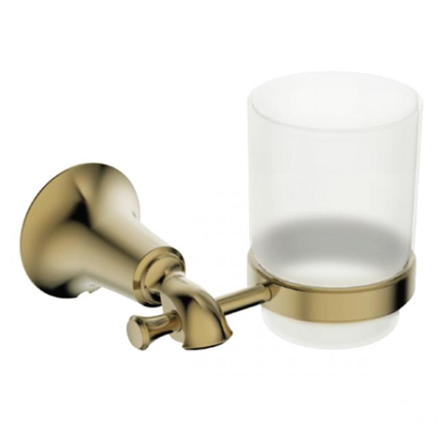 Держатель стакана (стекло/латунь) Kaiser KH-4005 бронза