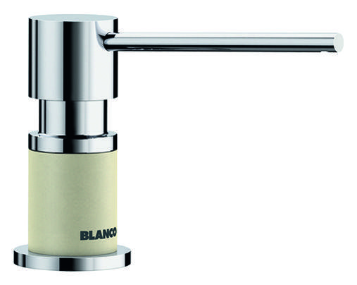  Дозатор для жидкого мыла Blanco Lato хром/жасмин 525812