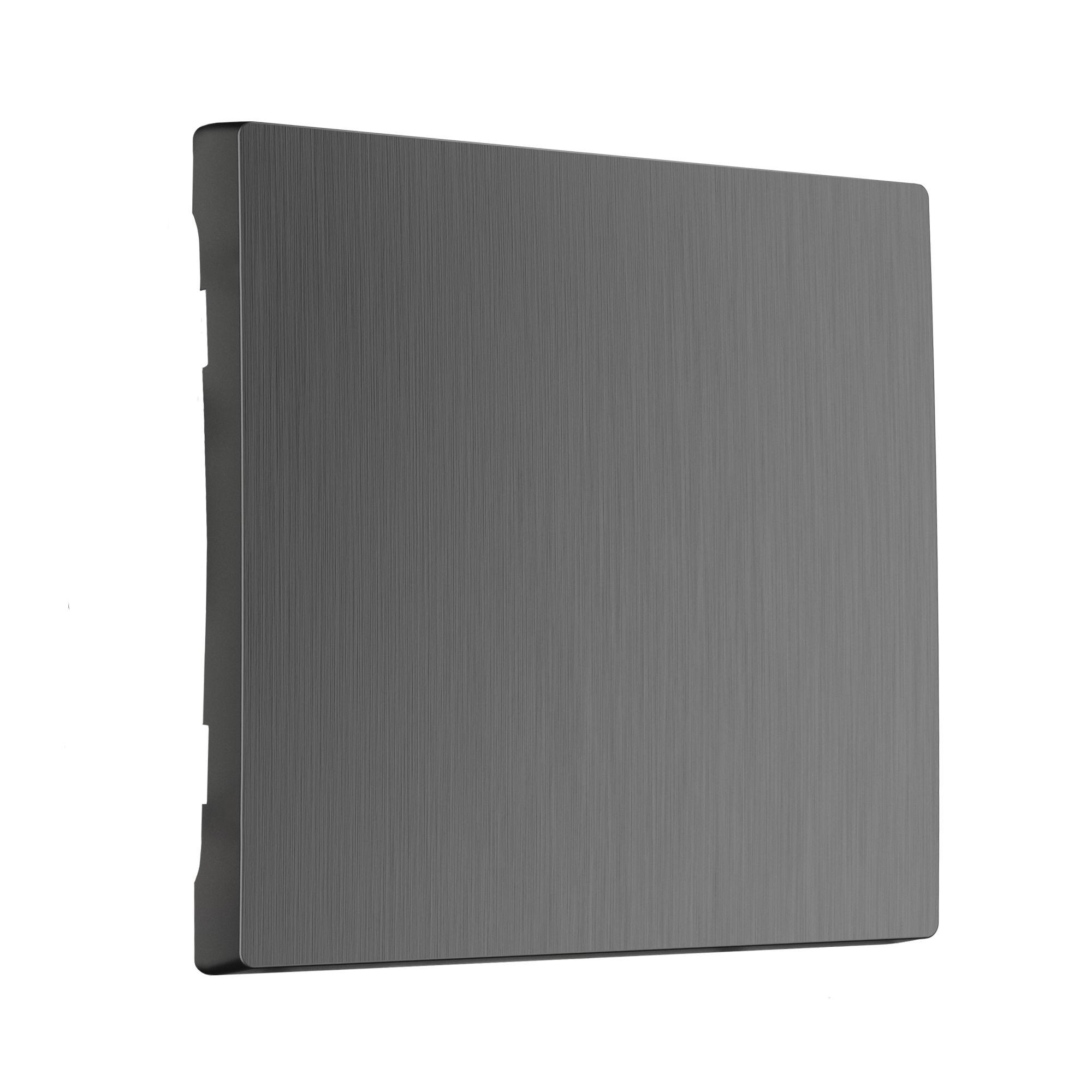 Клавиша для выключателя перекрестного графит рифленый Werkel W1119004