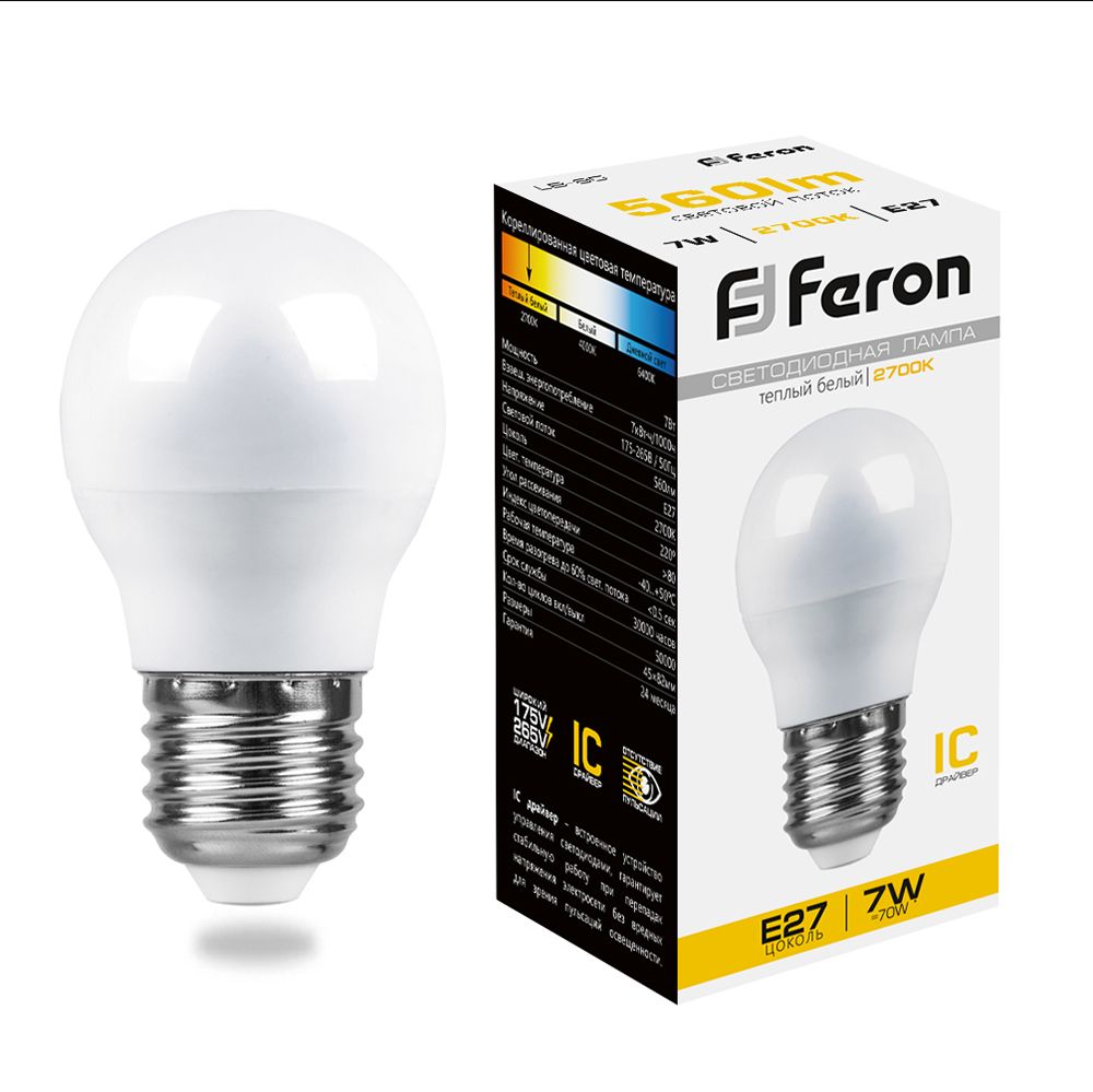 Лампа светодиодная Feron LB-95 25481