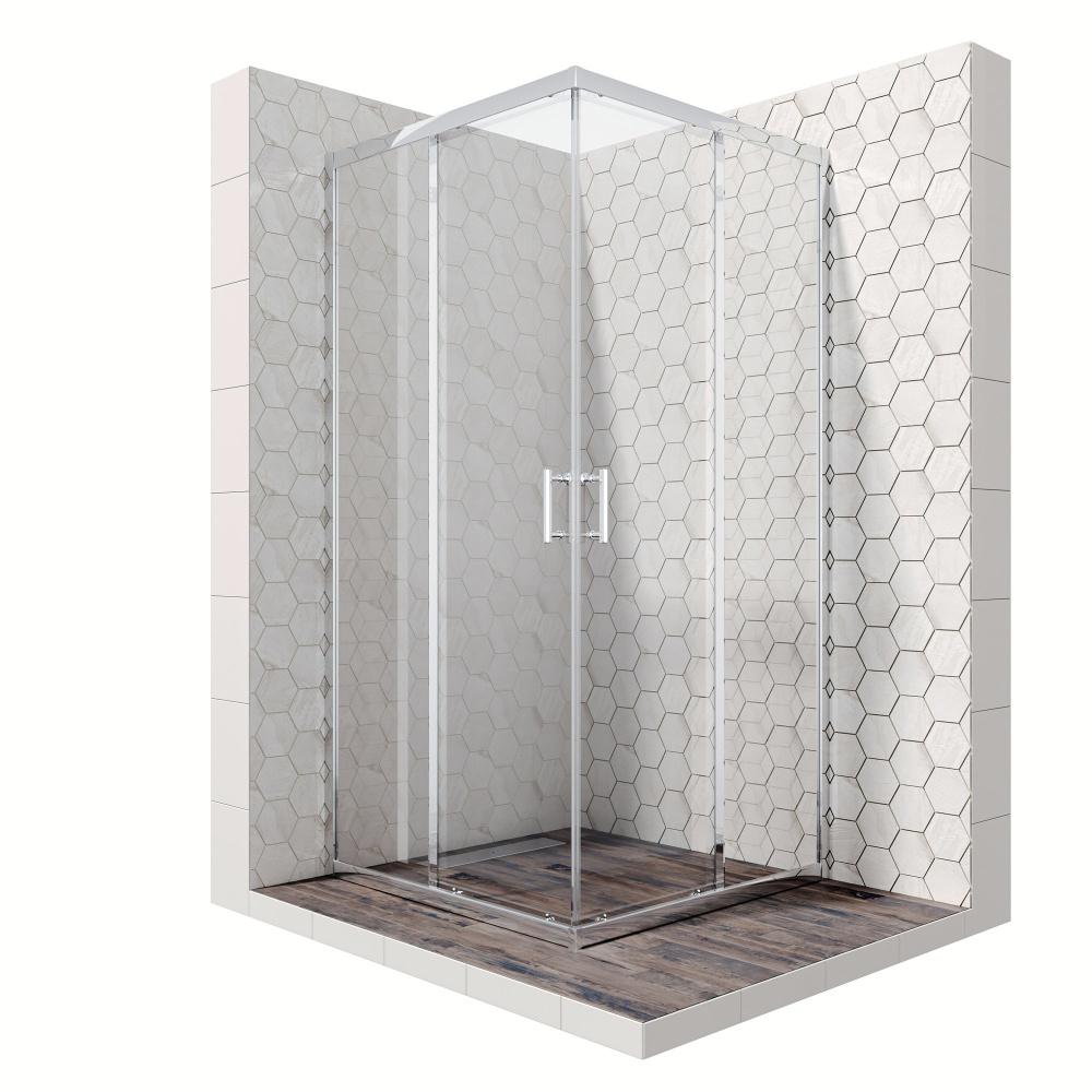 Душевое ограждение Ambassador Kingston 14011102 90x90x200