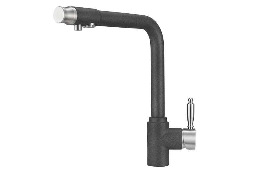 Смеситель для кухни (мойки) Granula 2301 графит