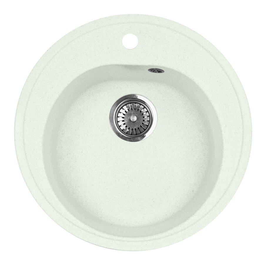 Мойка кухонная AquaGranitEx M-08 (303) салатовый
