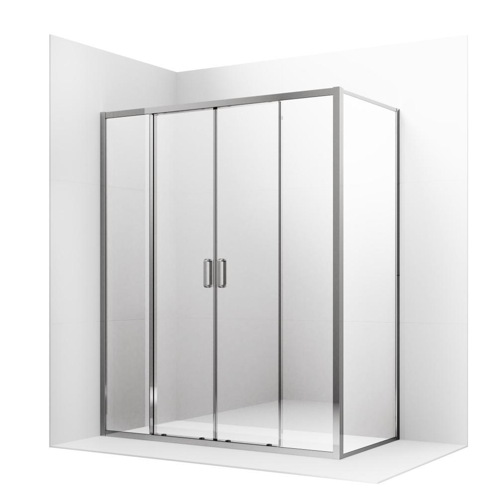 Душевое ограждение Ambassador Forsa 17021110AX-80AX 1500х800x2000 (2 места)