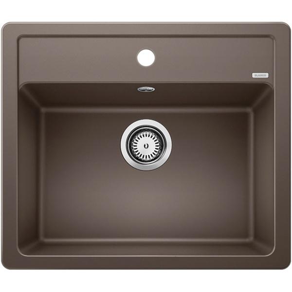 Врезная кухонная мойка Blanco LEGRA 6 SILGRANIT кофе