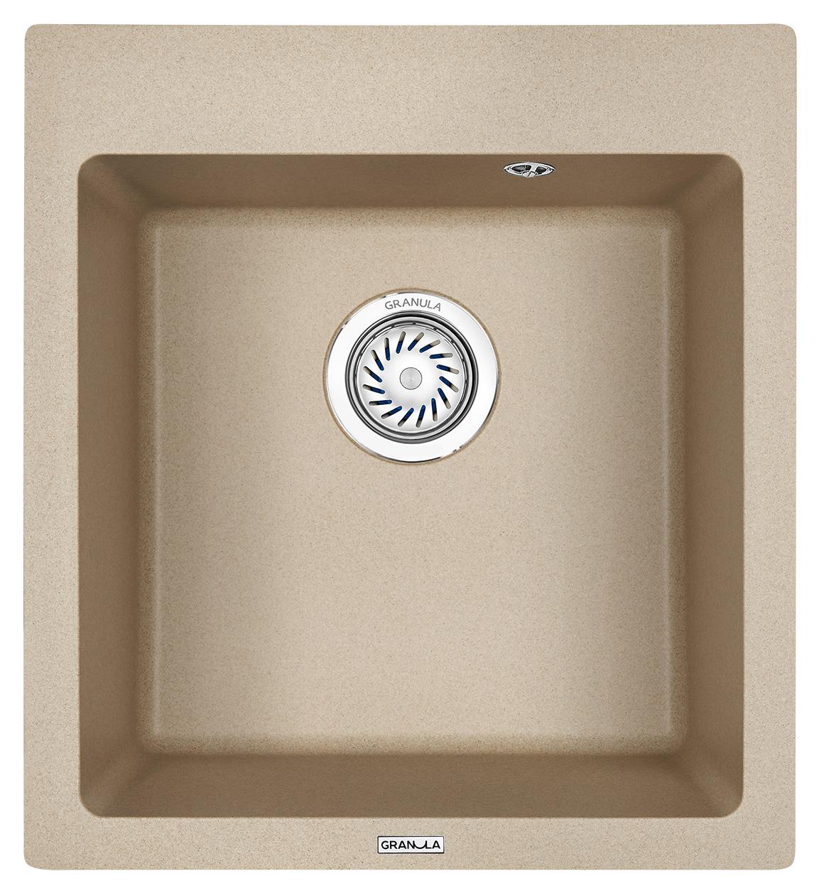 Врезная кухонная мойка Granula 4651 песок