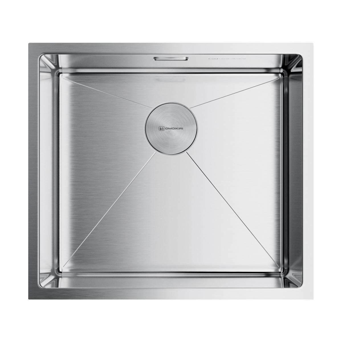 Интегрированная кухонная мойка Omoikiri Taki 49-U/IF-IN нержавеющая сталь 4973045