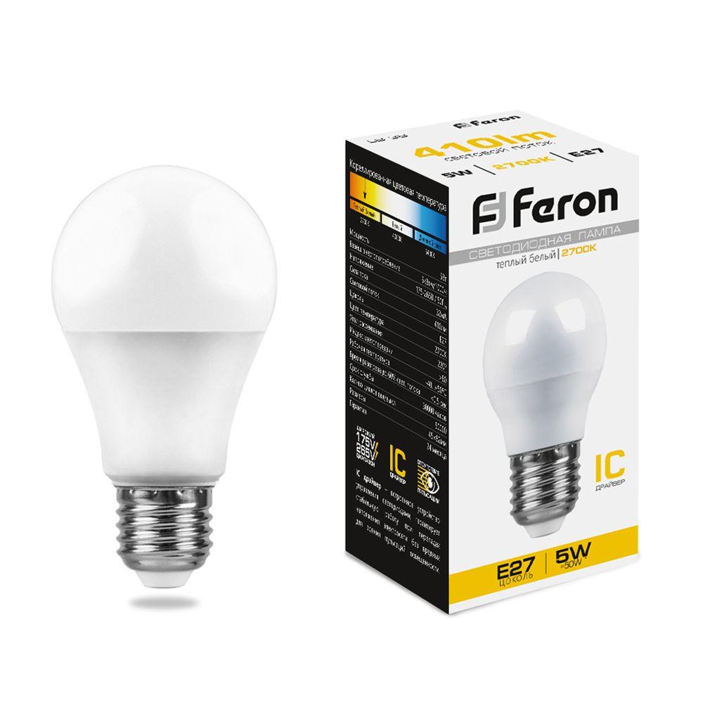 Лампа светодиодная Feron LB-38 25404