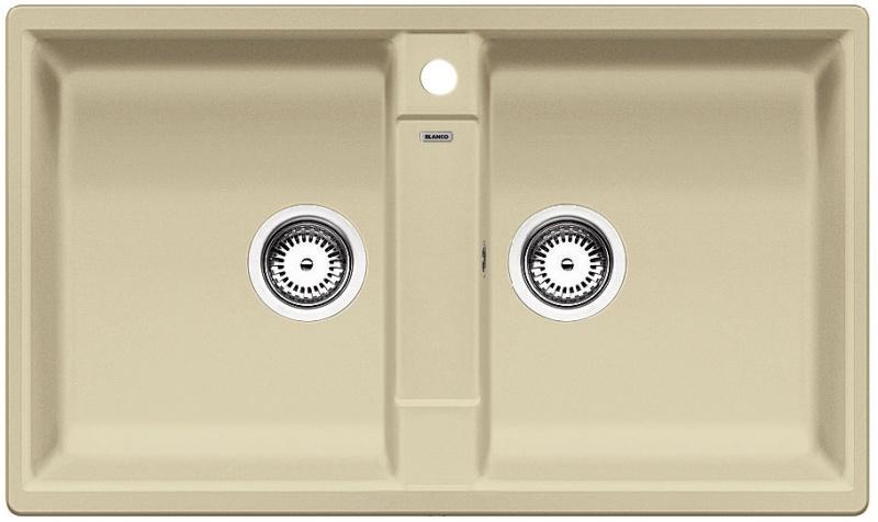 Врезная кухонная мойка Blanco ZIA 9 SILGRANIT PuraDur шампань