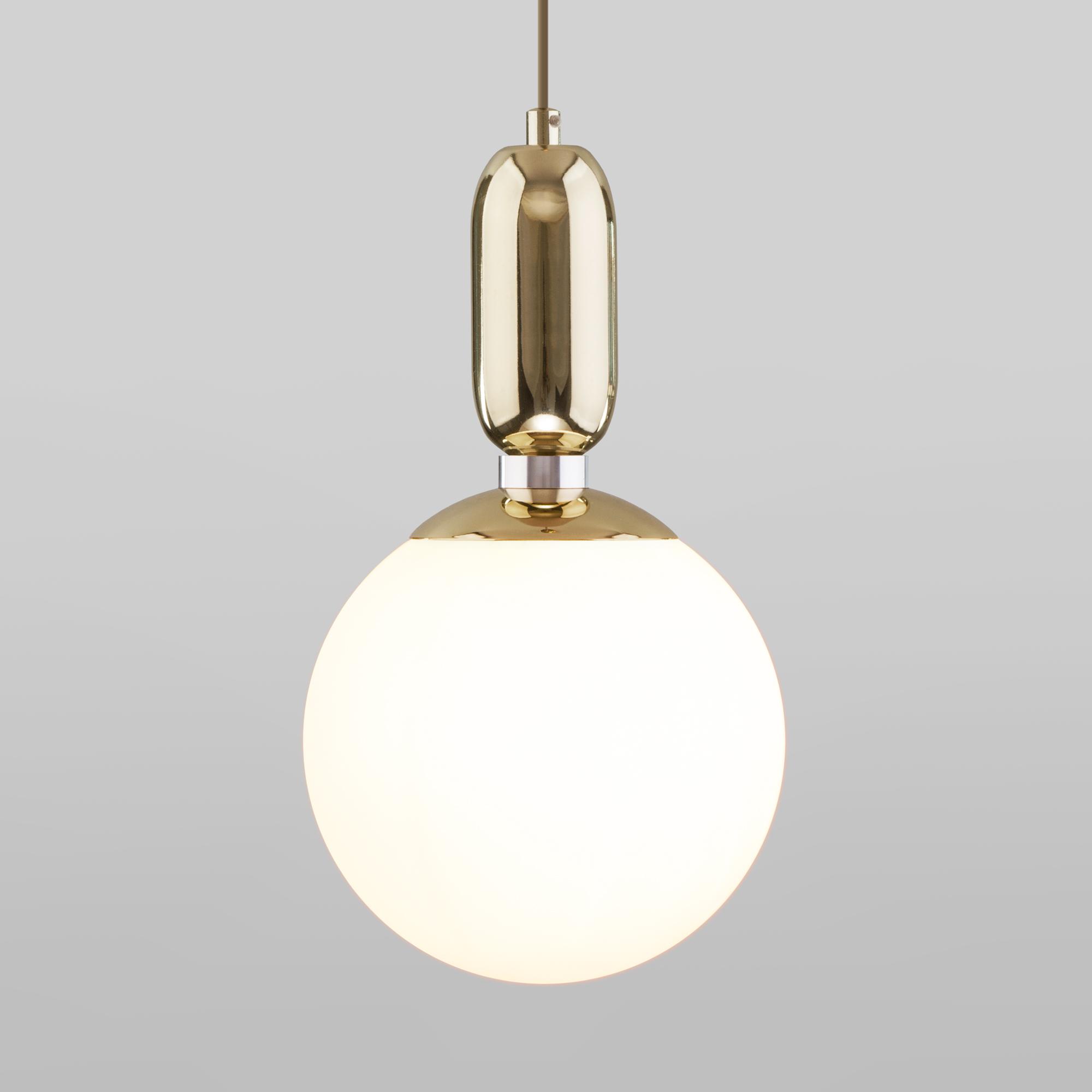 Подвесной светильник с плафоном Eurosvet 50197/1 золото