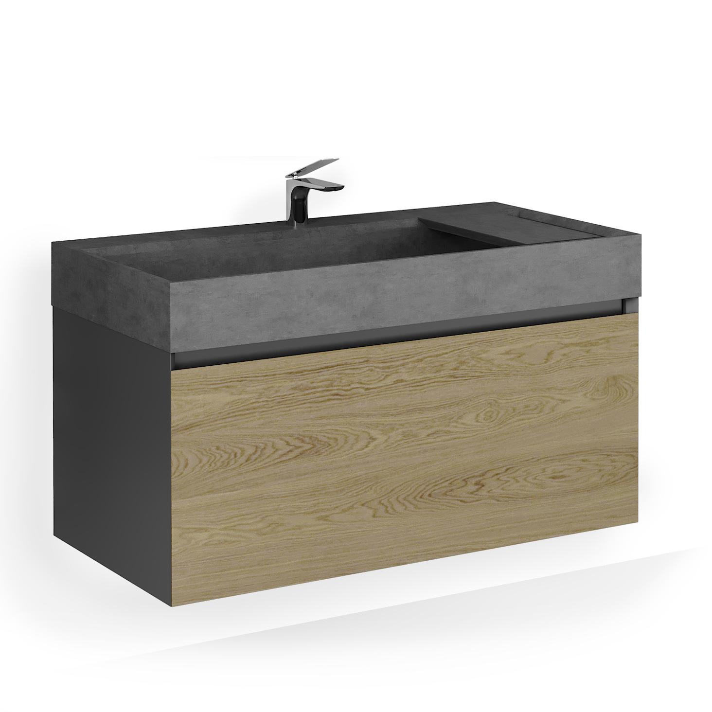 Тумба Raval Forest 100 подвесная Fost.01.100/P/Do/RL дуб орлеан