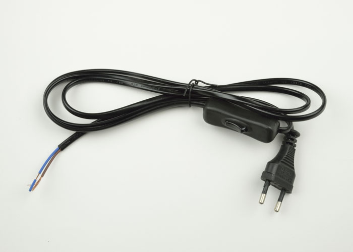 Сетевой шнур с вилкой и выключателем Uniel UL-00004432