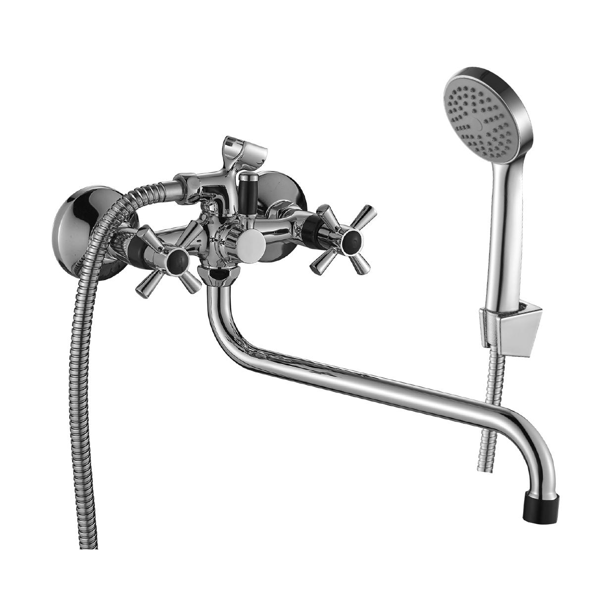 Смеситель для ванны Decoroom DR51045-Black универсальный