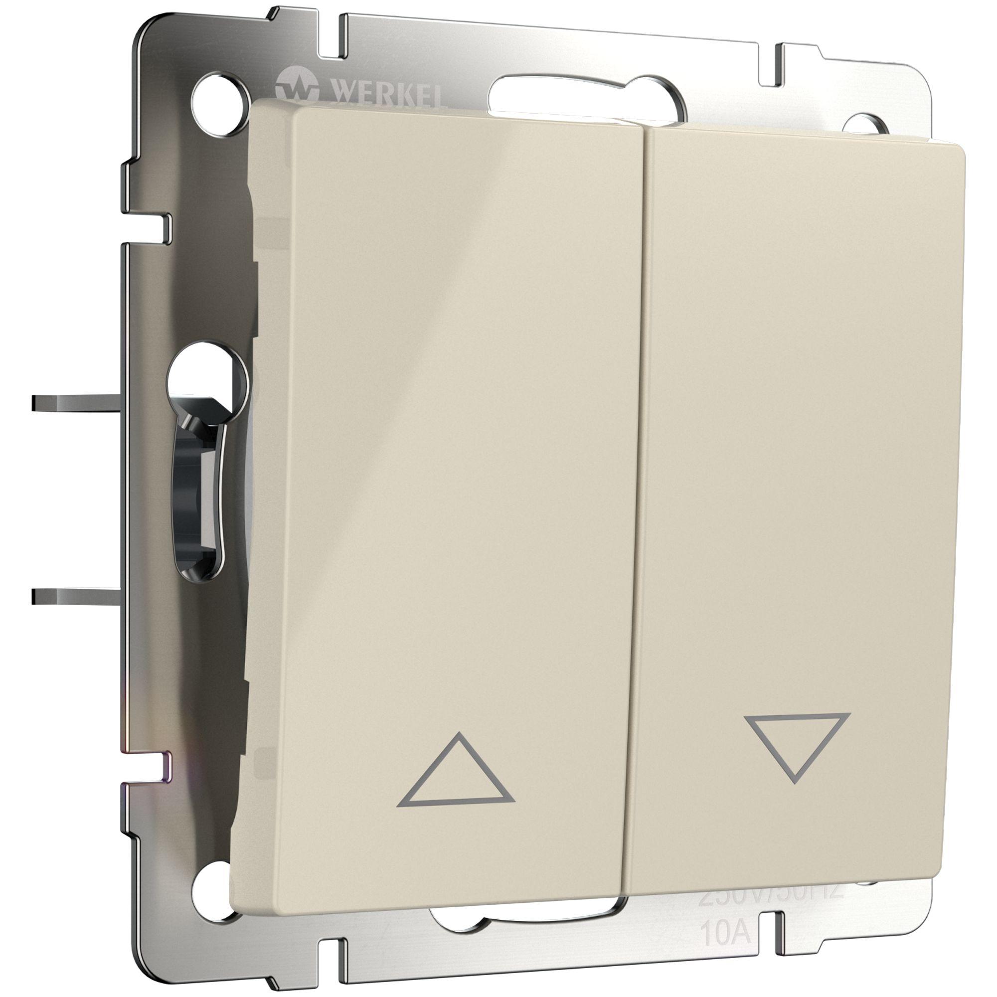 Выключатель жалюзи слоновая кость Werkel W1124503