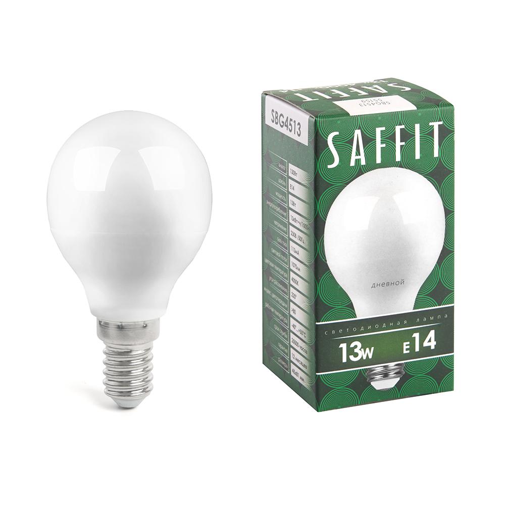 Лампа светодиодная Saffit SBG4513 55159