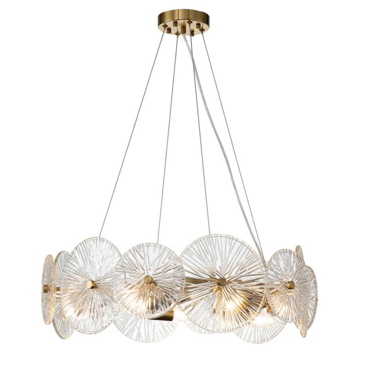 Подвесной светильник Indigo Miele V000020 12021/7P Brass