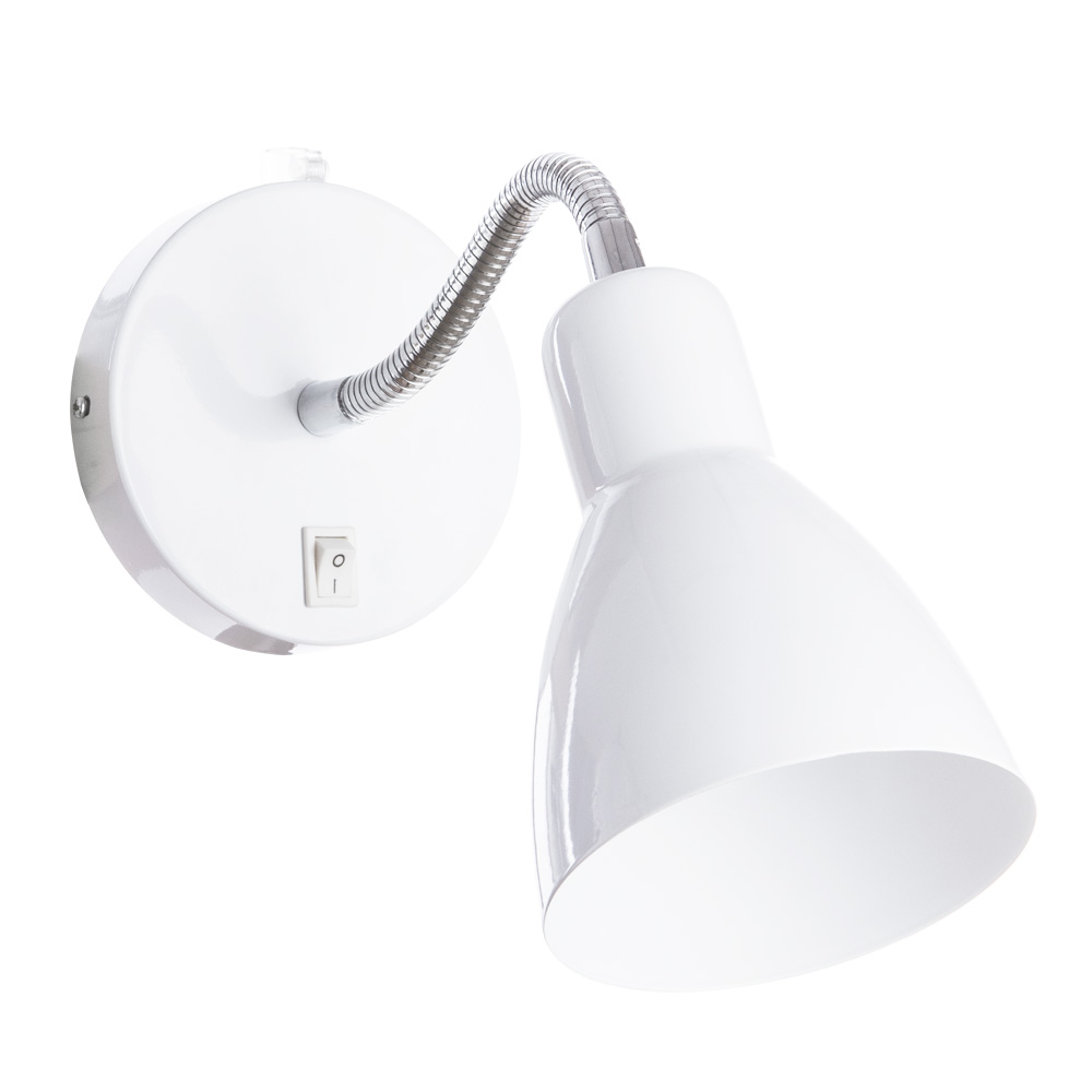 Светильник бра настенный Arte Lamp Dorm A1408AP-1WH