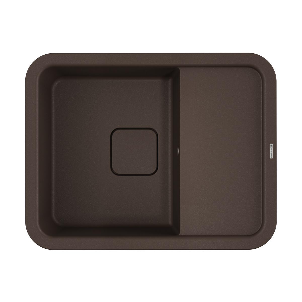 Врезная кухонная мойка Omoikiri Tasogare 65-DC темный шоколад 4993489