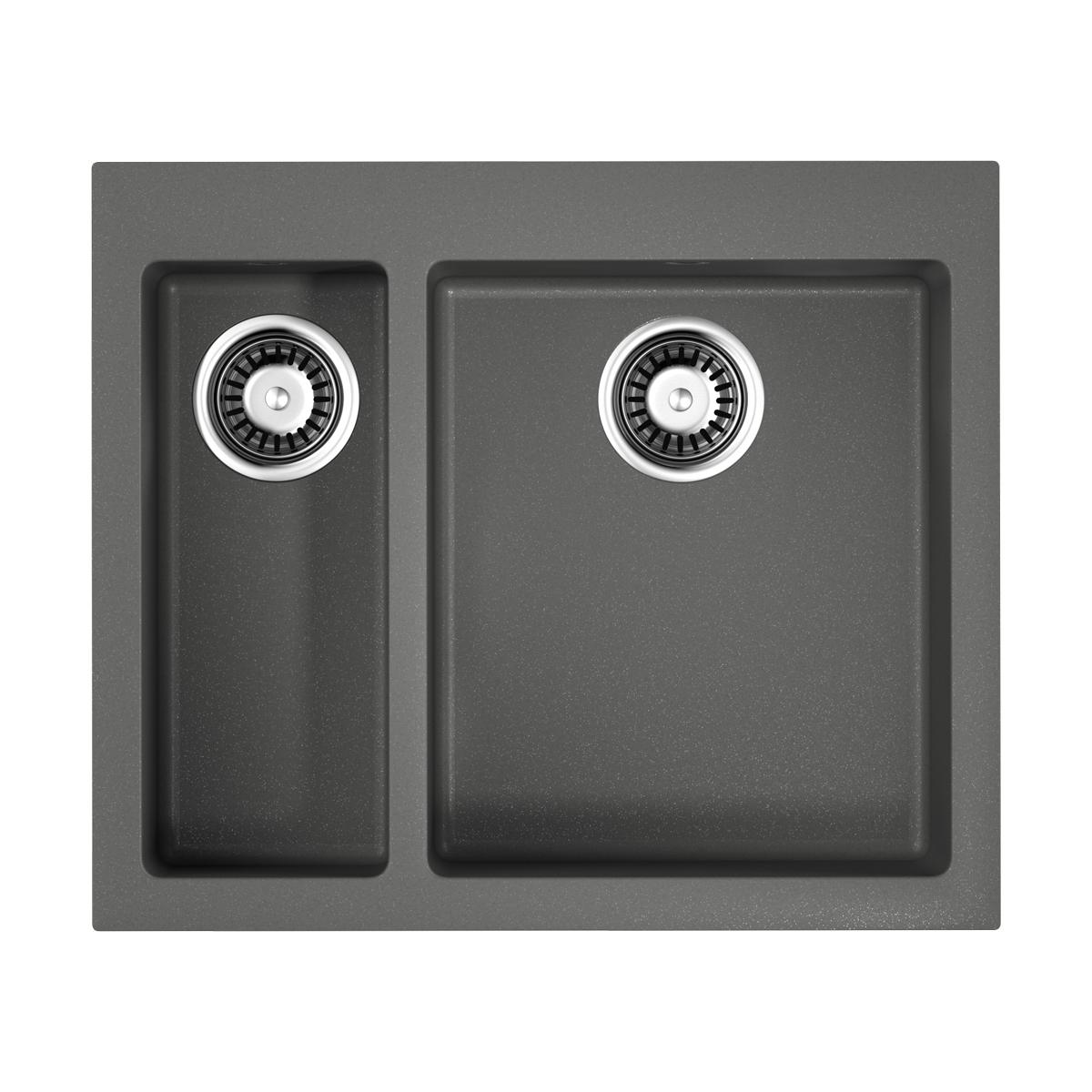 Врезная кухонная мойка Omoikiri Bosen 59-2-PL платина 4993224