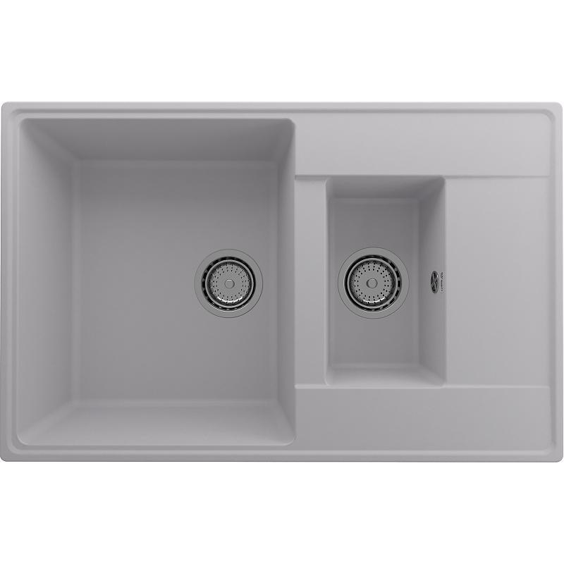 Мойка Ulgran Quartz Prima 780 1,5 K-04 платина