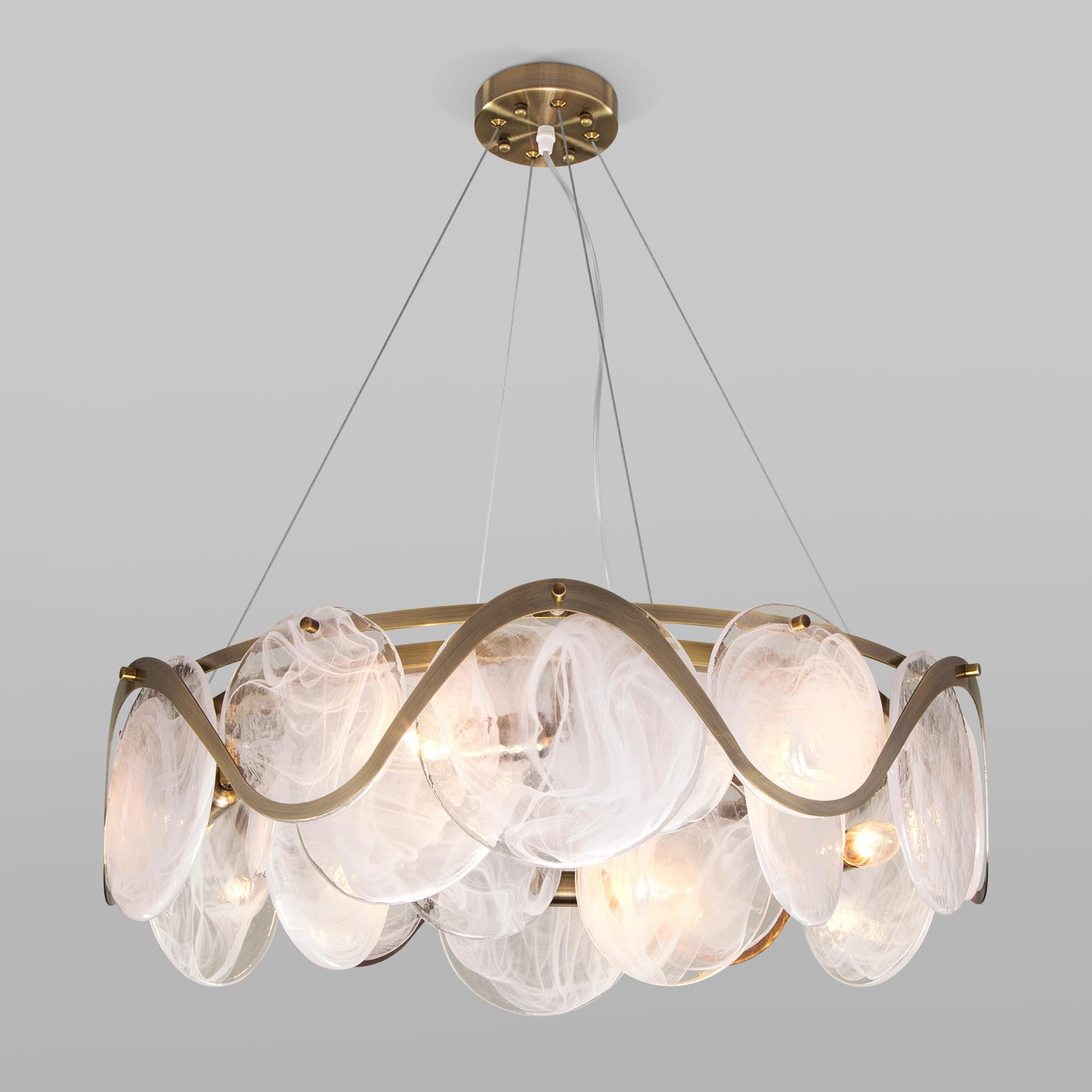 Подвесная люстра Bogate's Умный Дом 354/6 античная бронза