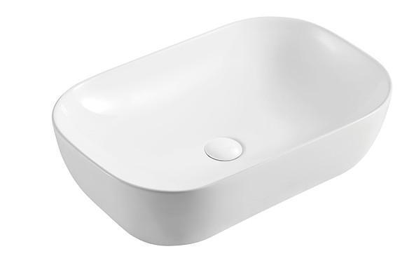 Раковина накладная WeltWasser 60х40х14.5 WW Elbach 21434 10000003847 белая