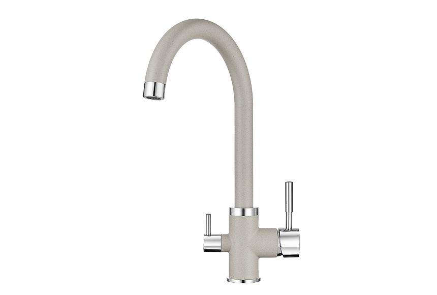 Смеситель для кухни (мойки) Granula 2168 базальт