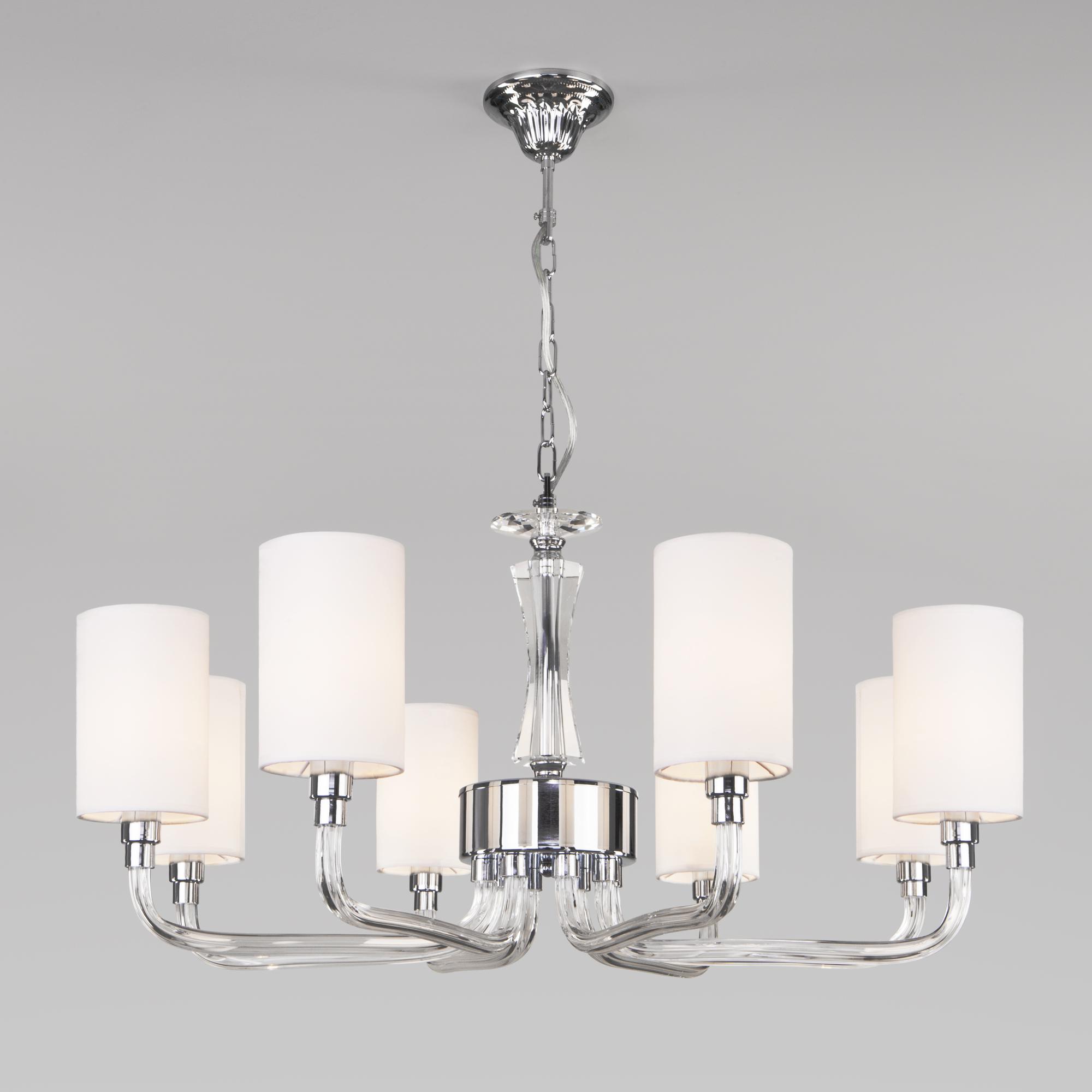 Подвесная люстра Eurosvet Умный дом 60120/8 хром