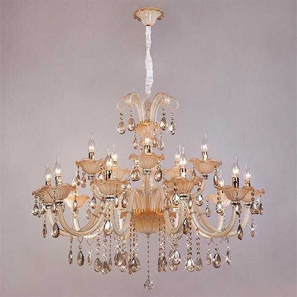 Хрустальная люстра Bogate's 124/10+5 золото
