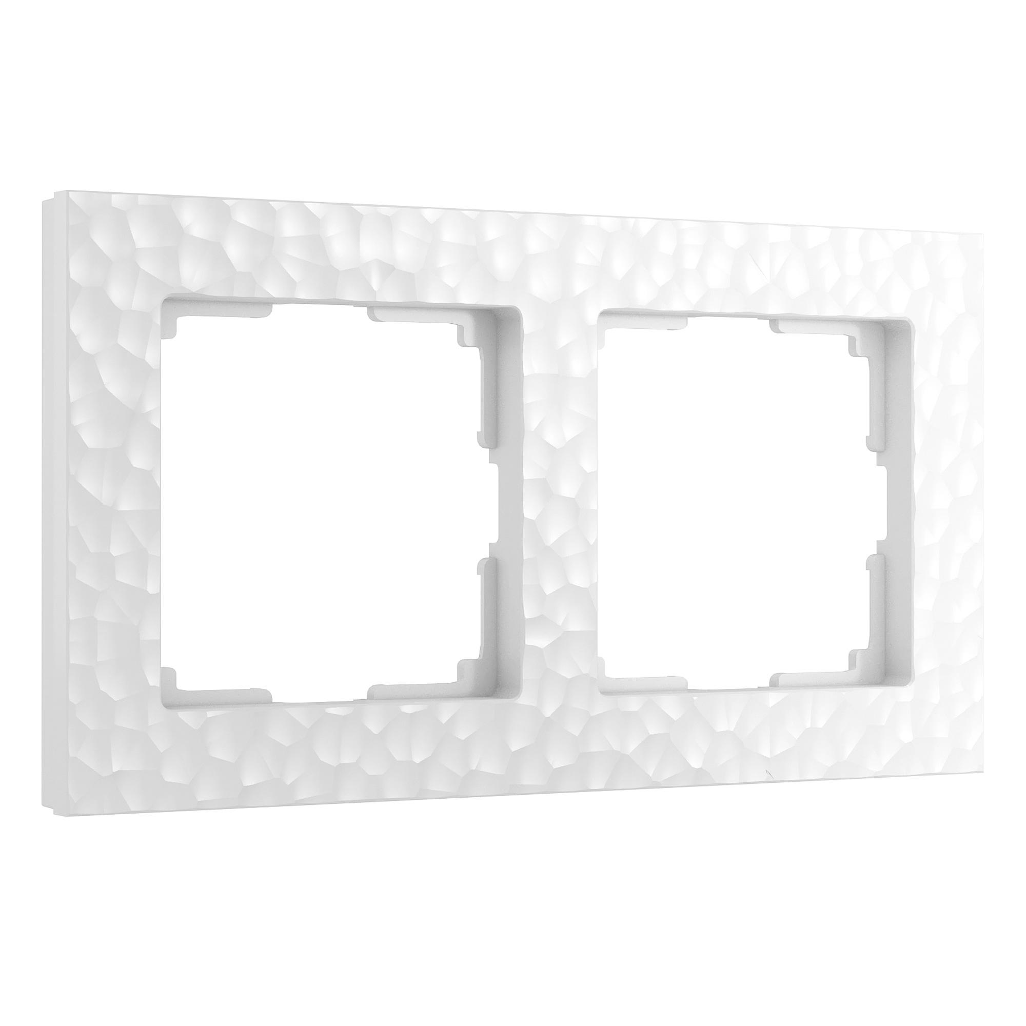 Рамка на 2 поста белый Werkel W0022401