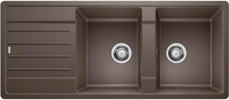 Врезная кухонная мойка Blanco LEGRA 8 S SILGRANIT кофе