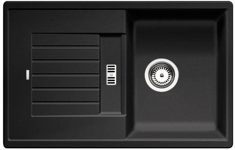 Врезная кухонная мойка Blanco ZIA 45S SILGRANIT PuraDur антрацит