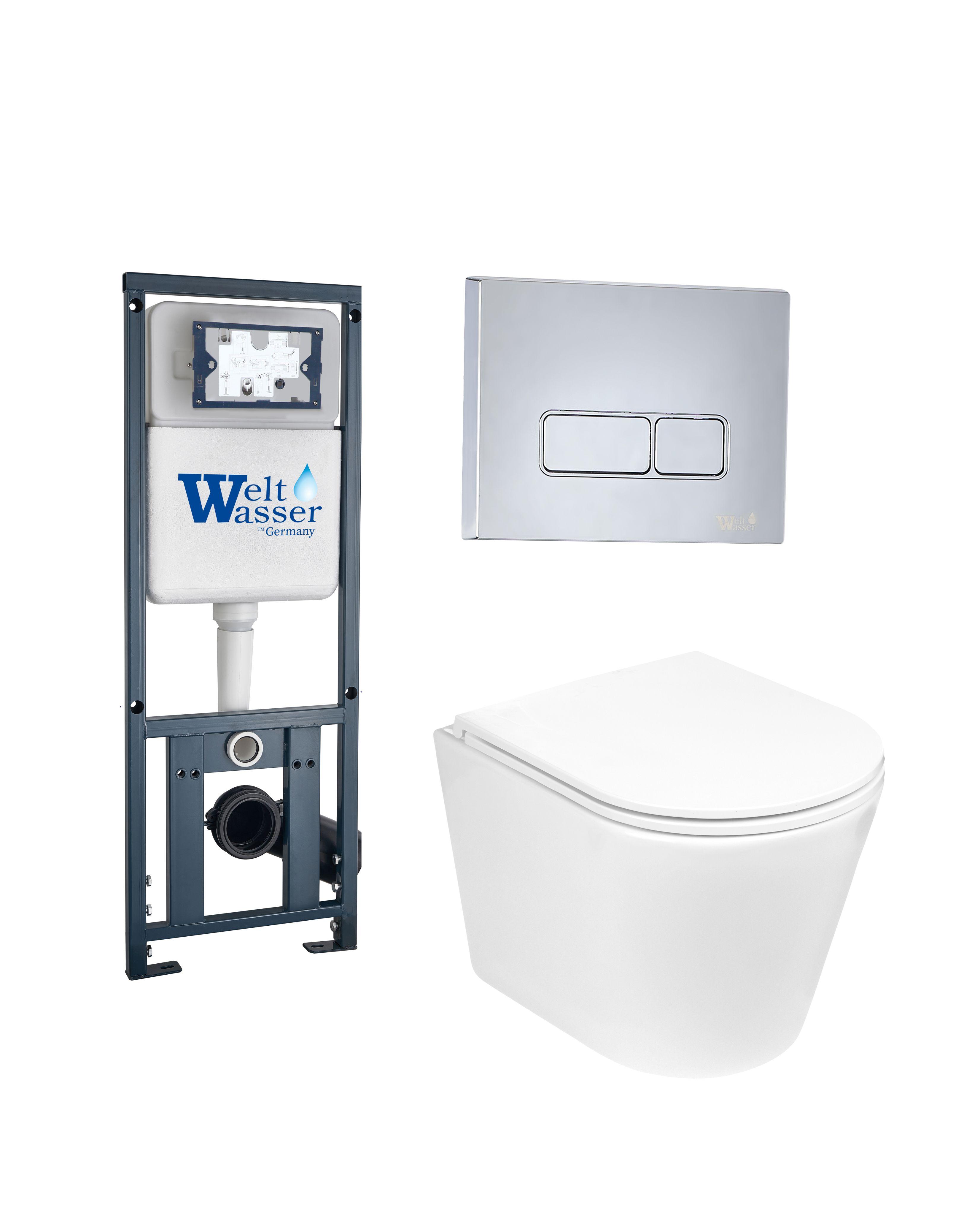 Комплект WeltWasser 10000011330 Salzbach 043 GL-WT + Marberg 410 + Marberg 410 SE CR