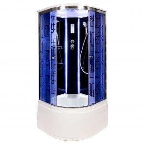 Душевая кабина Deto BM4590LEDBLACK