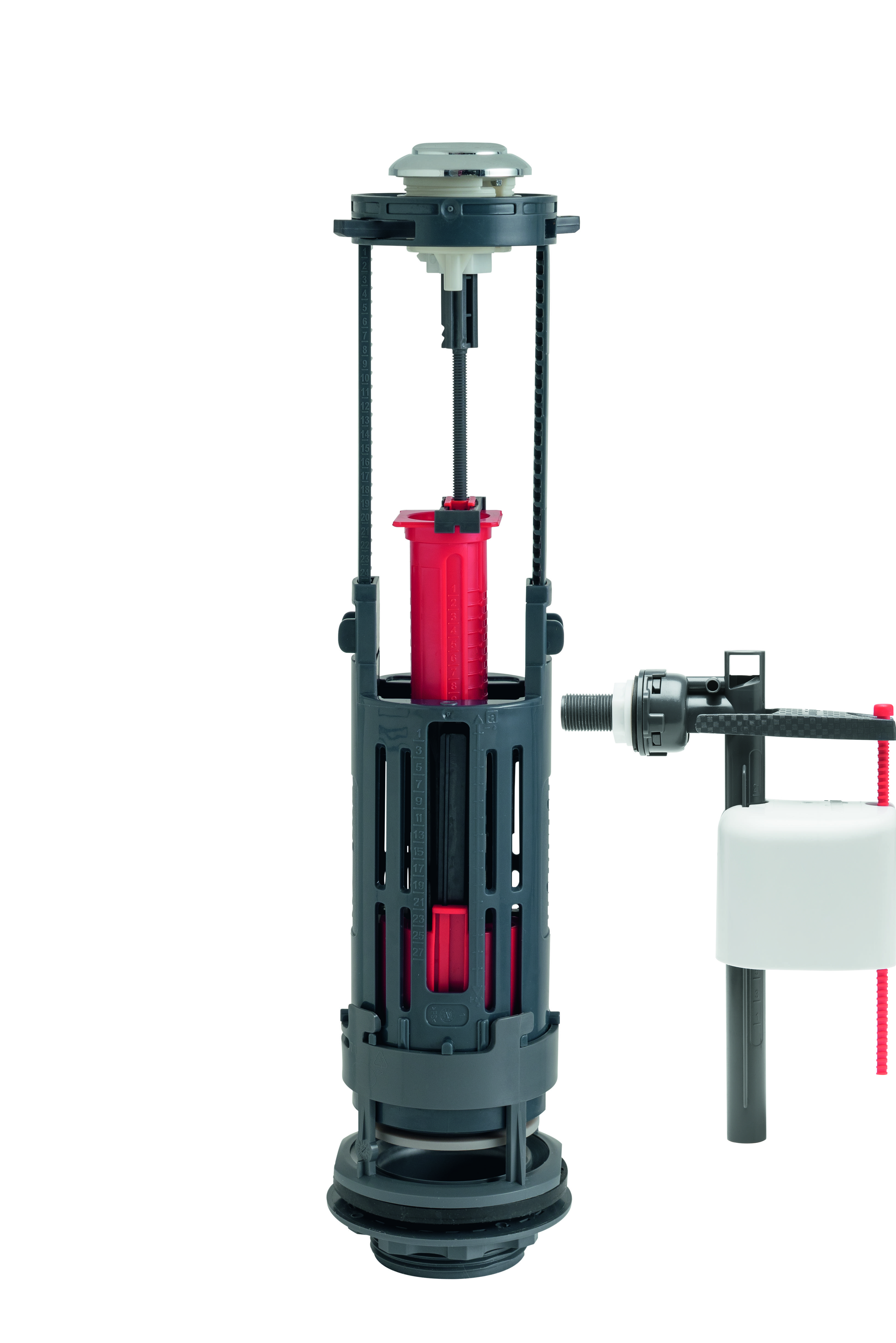 Комплект арматуры для бачка унитаза Wirquin Kompact 10975012