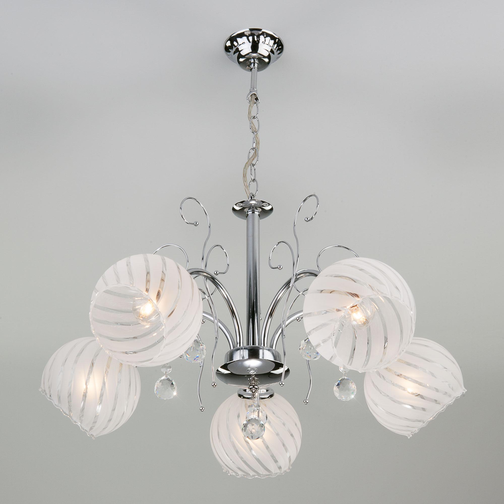 Люстра классическая Eurosvet 30002/5 хром