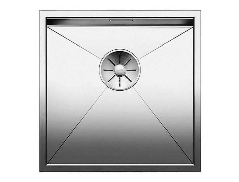 Врезная кухонная мойка Blanco ZEROX 400-U нержавеющая сталь