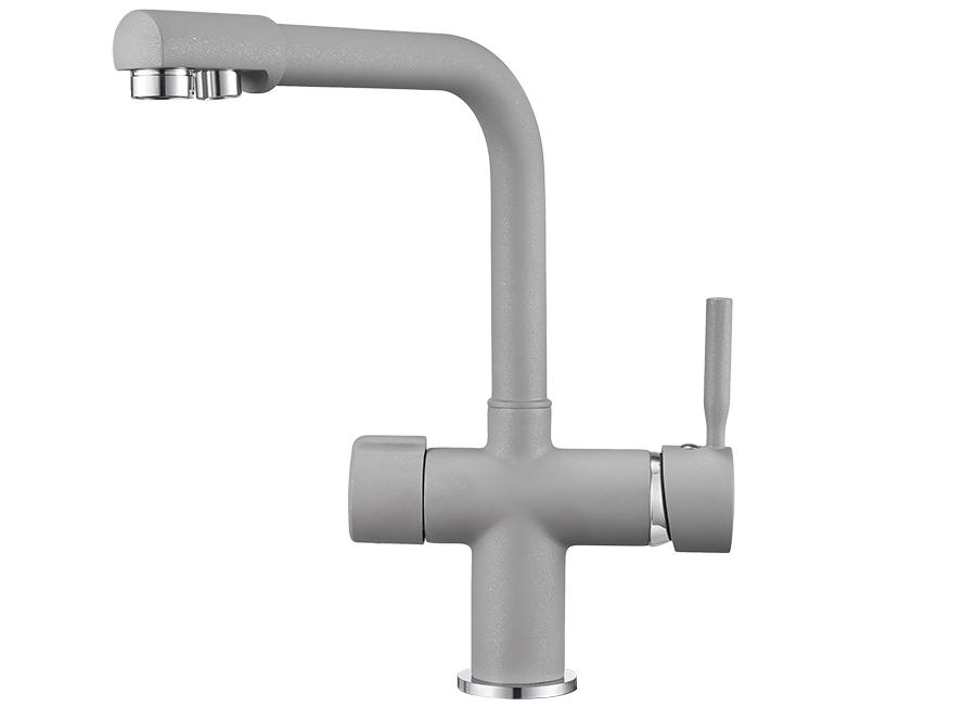 Смеситель для кухни (мойки) Granula 2088 алюминиум