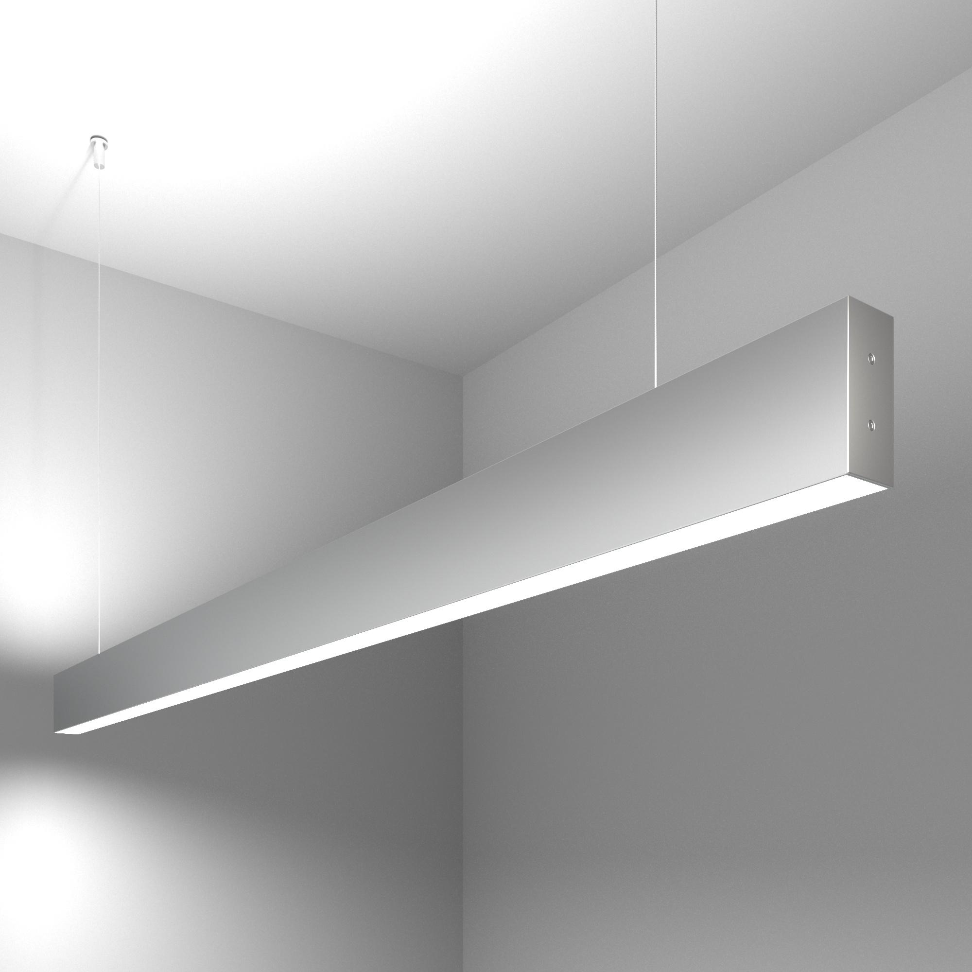 Линейный светодиодный подвесной двусторонний светильник 128см 50Вт 6500К Elektrostandard Pro 101-200