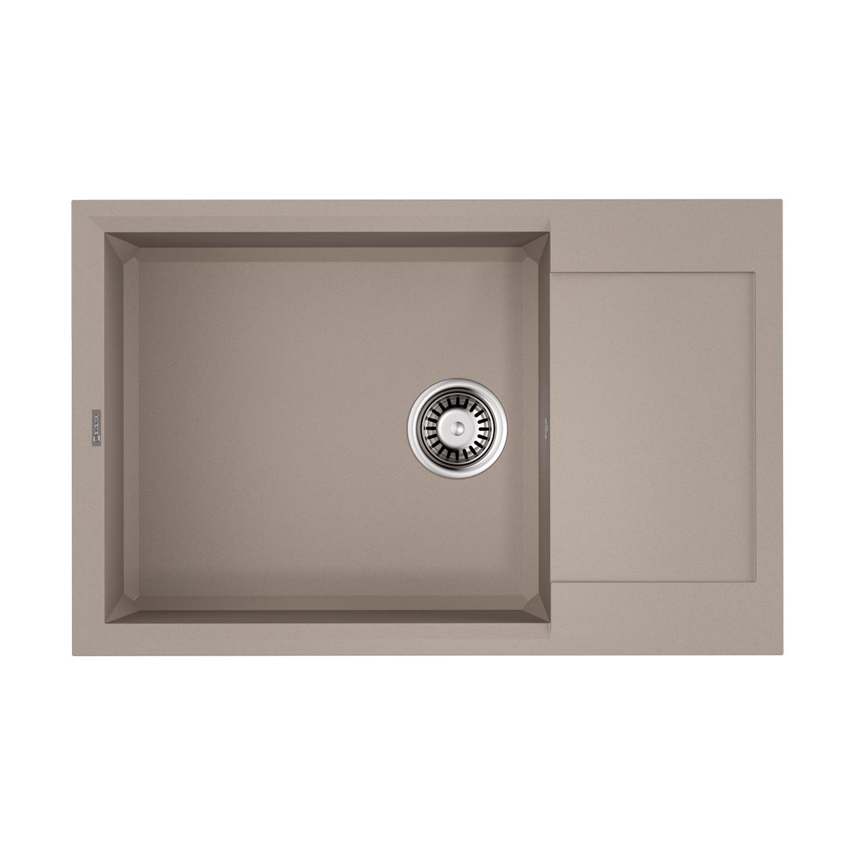 Врезная кухонная мойка Omoikiri Sakaime 78-LB-SA бежевый 4993902