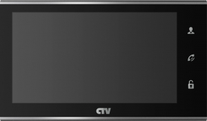 Монитор видеодомофона CTV-M4705AHD черный