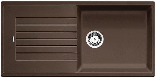 Врезная кухонная мойка Blanco ZIA XL 6S SILGRANIT PuraDur кофе