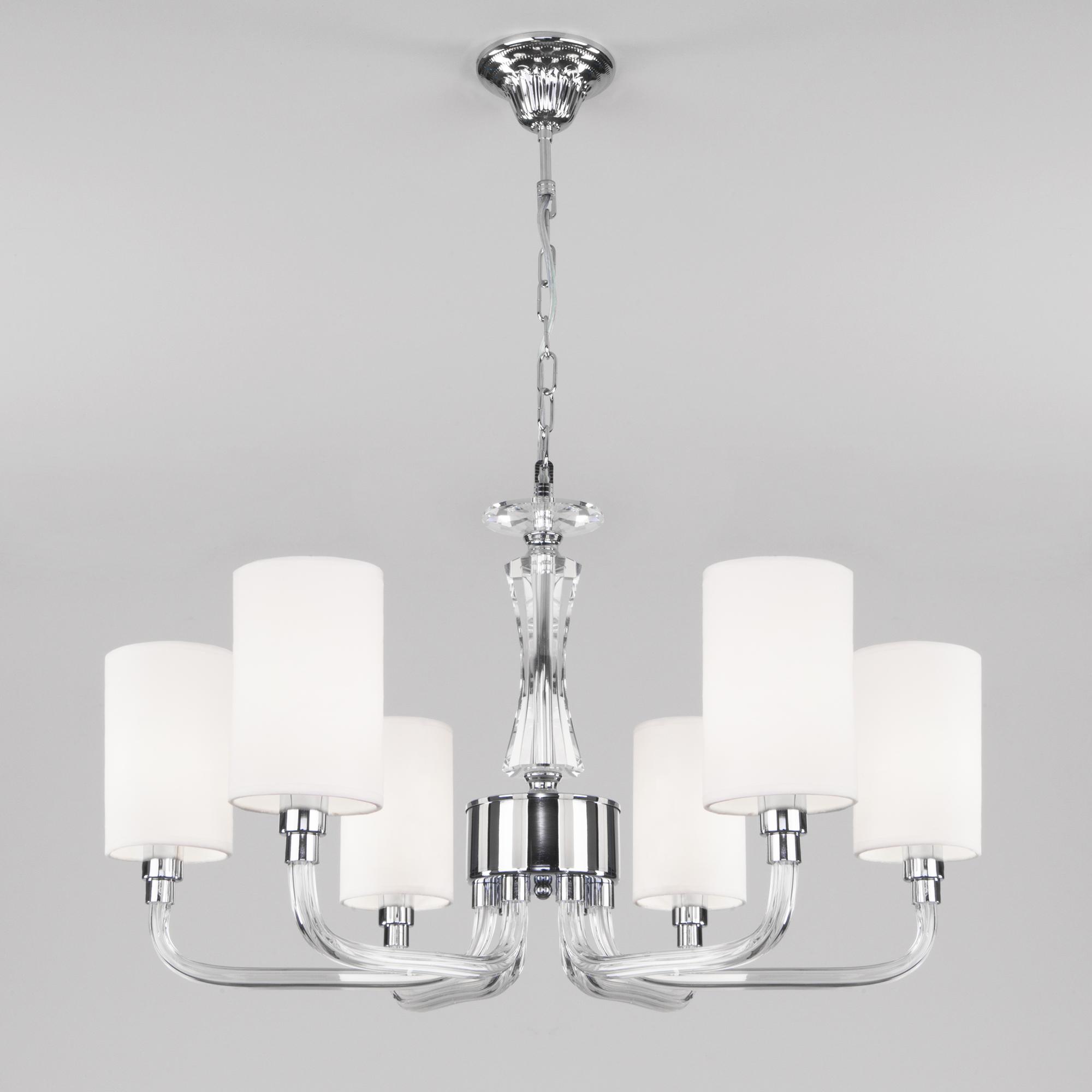 Подвесная люстра Eurosvet Умный дом 60120/6 хром