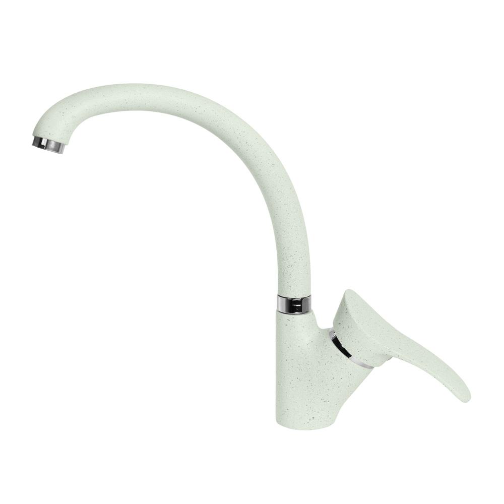 Смеситель для кухни AquaGranitEx C-3040 (303) салатовый