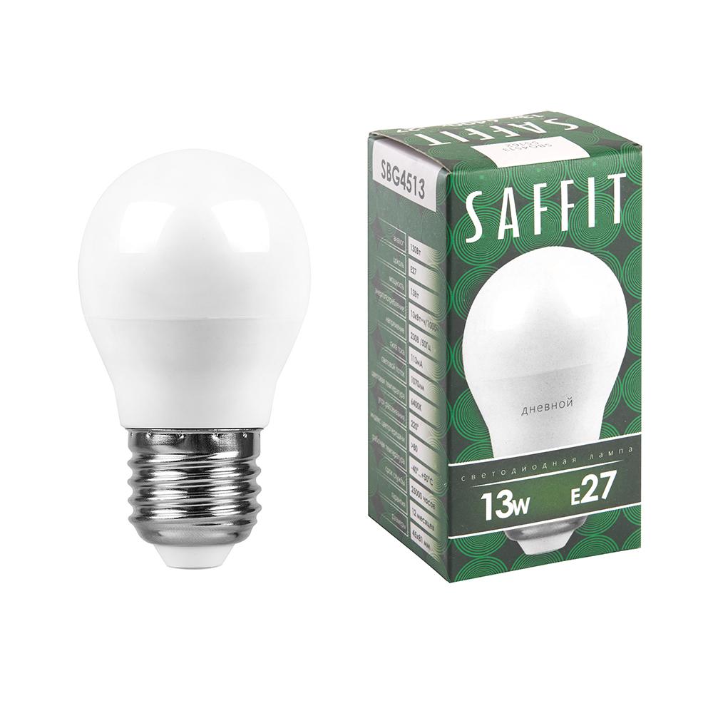 Лампа светодиодная Saffit SBG4513 55162