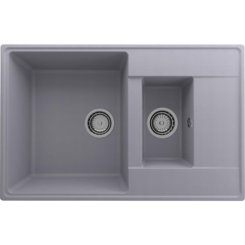 Мойка Ulgran Quartz Prima 780 1,5 K-05 бетон