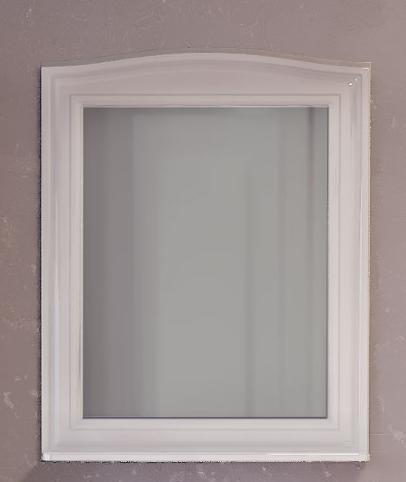 Зеркало Raval Classic 80 Cla.02.80/W белое