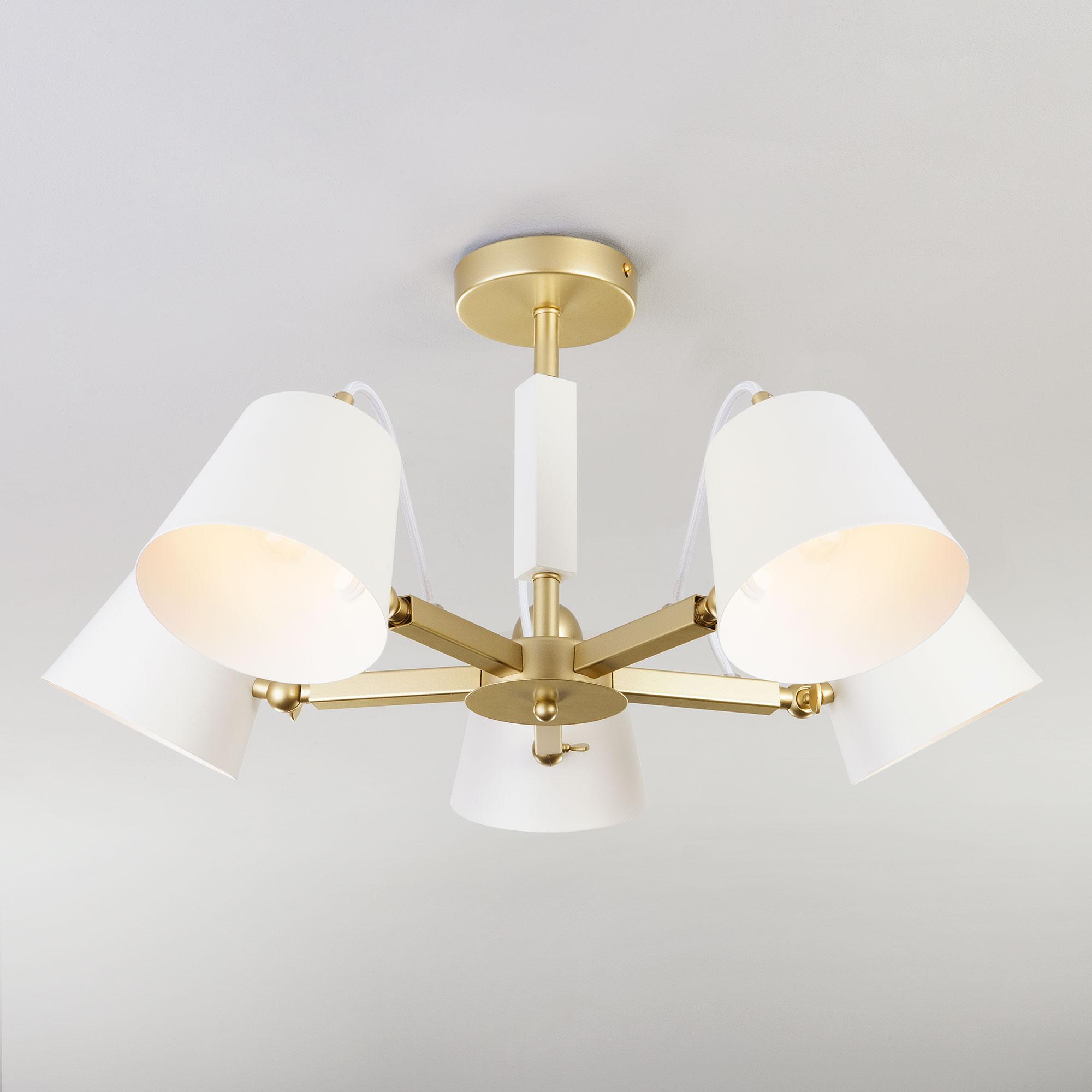 Светильник в стиле лофт Eurosvet 70083/5 золото