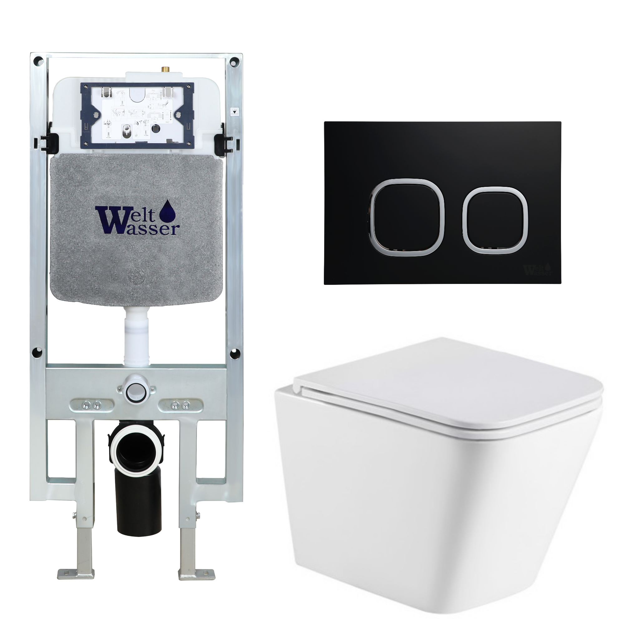 Комплект WeltWasser 10000011896 Gelbach 043 MT-WT + Amberg 497 ST + Amberg RD-BL